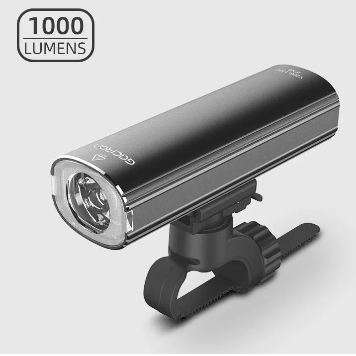 GACIRON V20S1000 Bicycle Bike Headlight 1000Lumens Headlight Rear