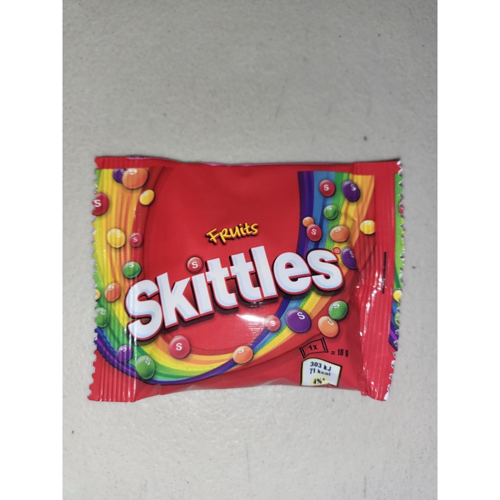 Skittles Minis Fruit Flavored Candies (18g) Shopee Philippines