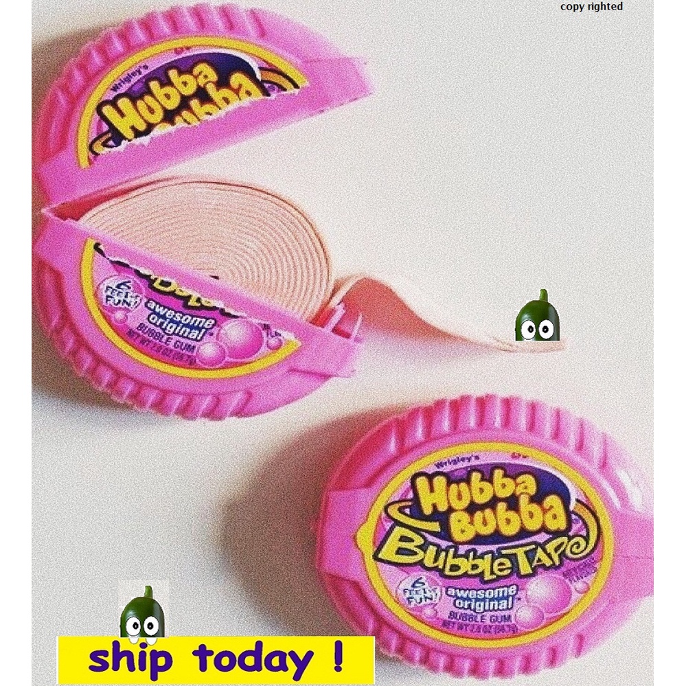 HUBBA BUBBA Original Bubble Gum Tape,, Awesome Original Huba Buba Bubble Tape,, 6 Feet of Fun 2