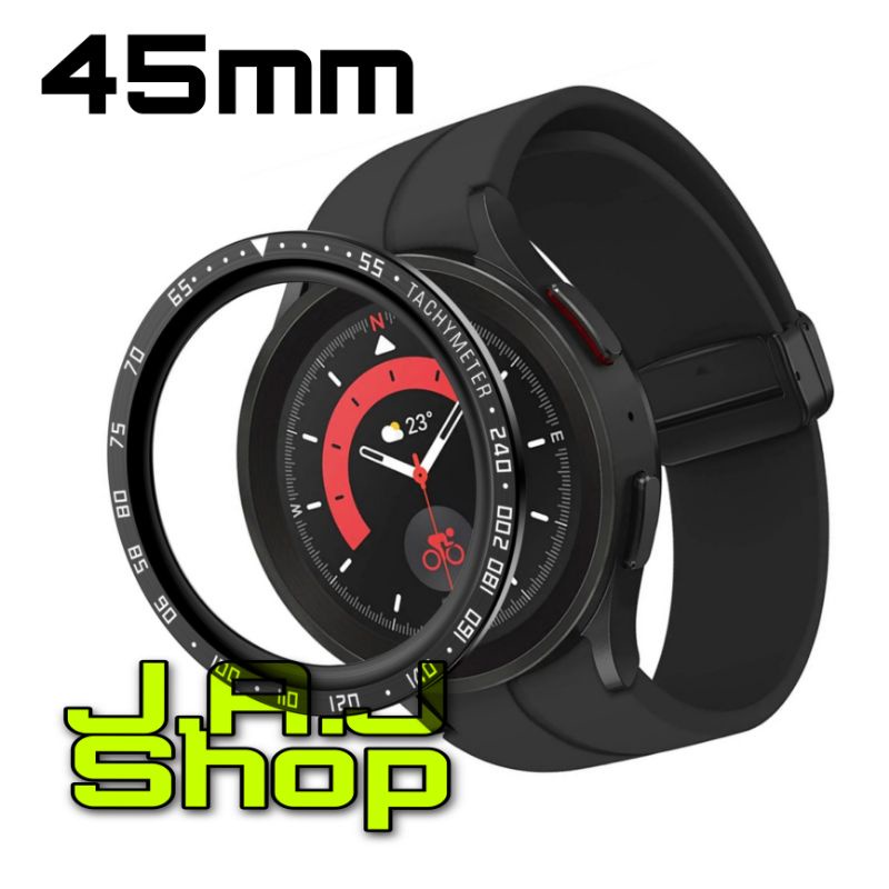 Bezel RING For SAMSUNG GALAXY WATCH 5 PRO 45MM STYLE STAINLESS Steel