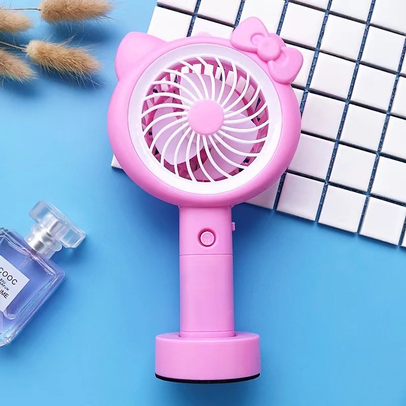 Mickey/Minnie Mouse Handheld Fan Rechargeable Hand Fan USB Mini ...