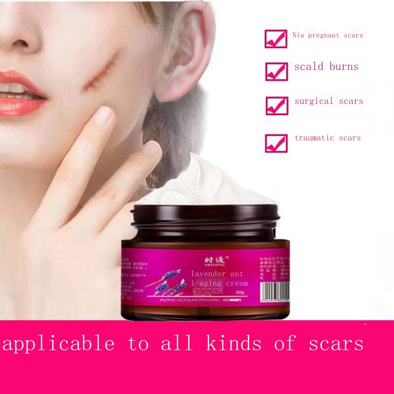 COD Scar removal cream on the face to lighten scars, burns, acne marks