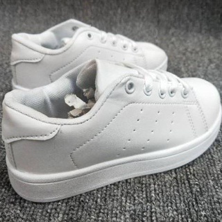 UNISEX Stan Smith Leather Low cut Running Sneakers Shoes For Kids (25-35) #5