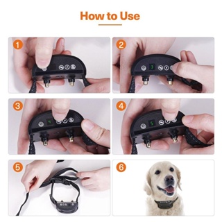 Dog accessoriesln stockPet Dog Anti Bark Guard Waterproof Auto Anti Humane Bark Collar Stop Dog Bar #3