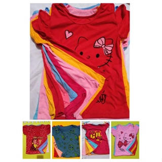 3 PCS /5 PCS GIRL KIDS BLOUSE/FIT 4 TO 6 YEARS OLD /RANDOM COLOR AND DESIGN