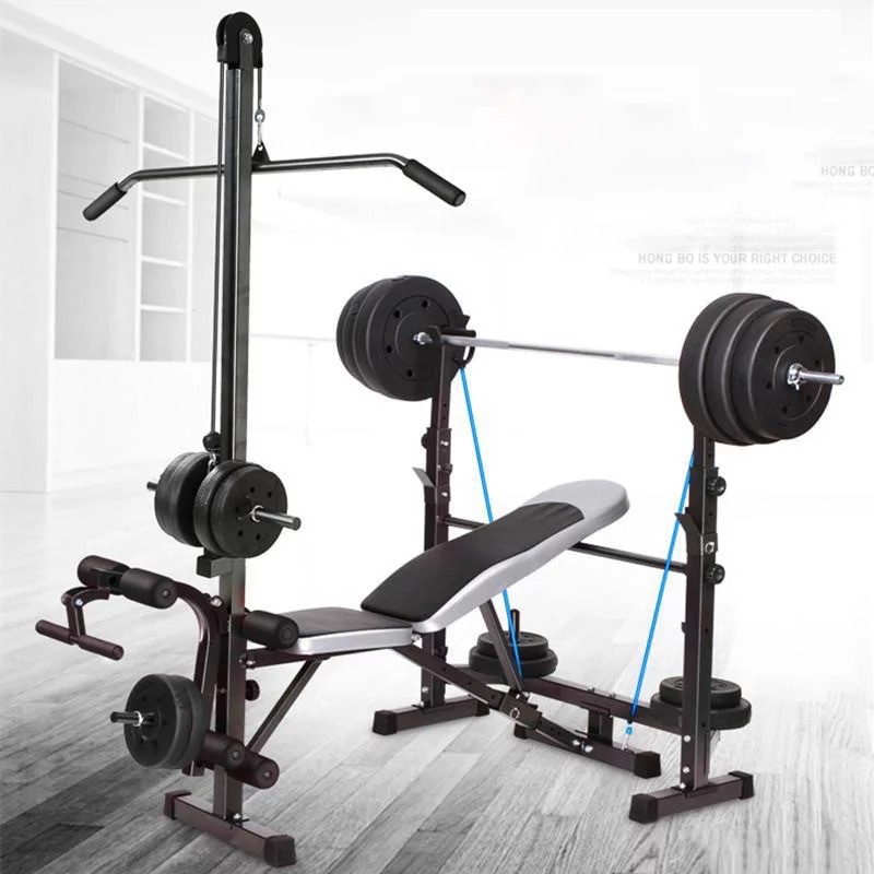 Matrix Deluxe 7 in 1 Bench w/ Free Barbell Set | Shopee Philippines