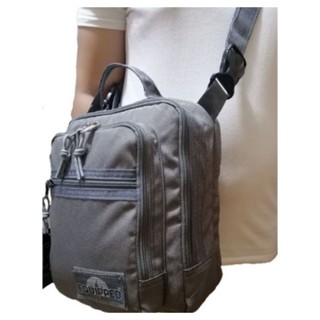 ”EQUIPPED” Big Military Schooling Sling Bag with Holster and Quickdraw #2