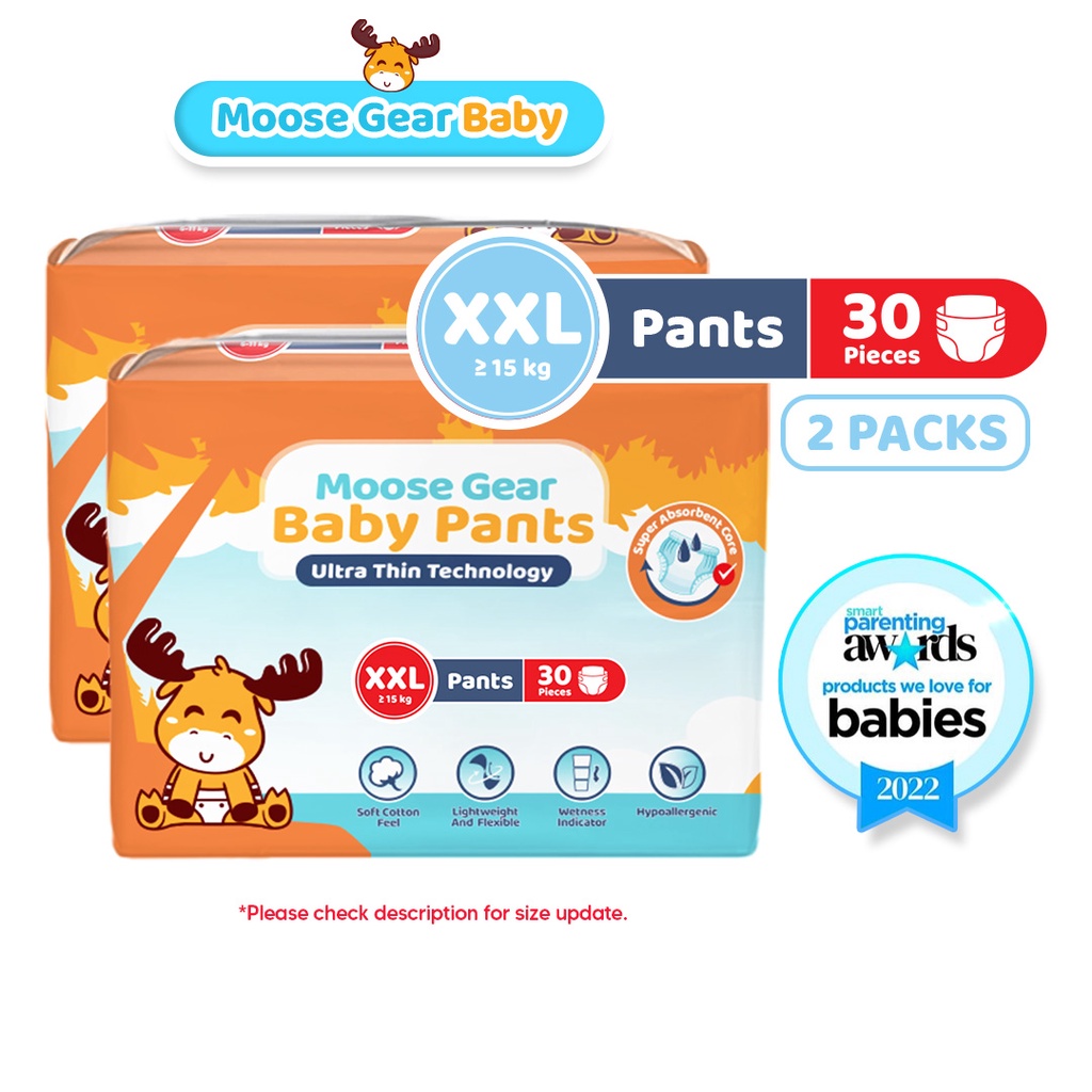 Moose Gear Baby PANTS [XXL] 2 Pack - 60 Pcs. #9
