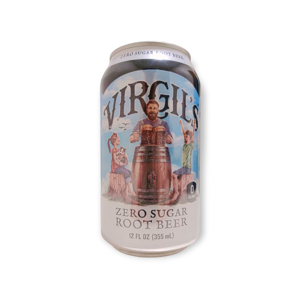 (USA) Virgil's Zero Sugar Root Beer. 355 ml. Shopee Philippines