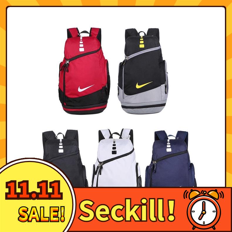 【Ready Stock】Nike elite  backpack sports basketball bag school backpack travel bag