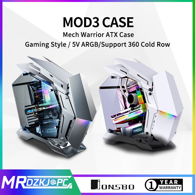 Jonsbo MOD-3 Mecha Warrior Computer Special-shaped Chassis Supports E ...