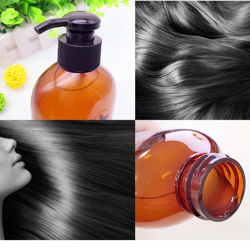 CODNEWBIOAQUA Horse Oil Hair Shampoo Oil Control Hair Moisturizing Shine Enhancing Shampoos Korea St