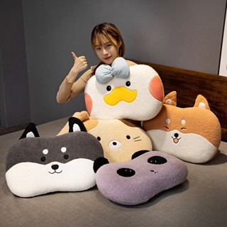 New  Lovely Shiba Inu Husky Cat Panda Duck Plush Pillow Soft Animal Cushion For Girls Children Bed Sofa Chair Pillow Toys #6