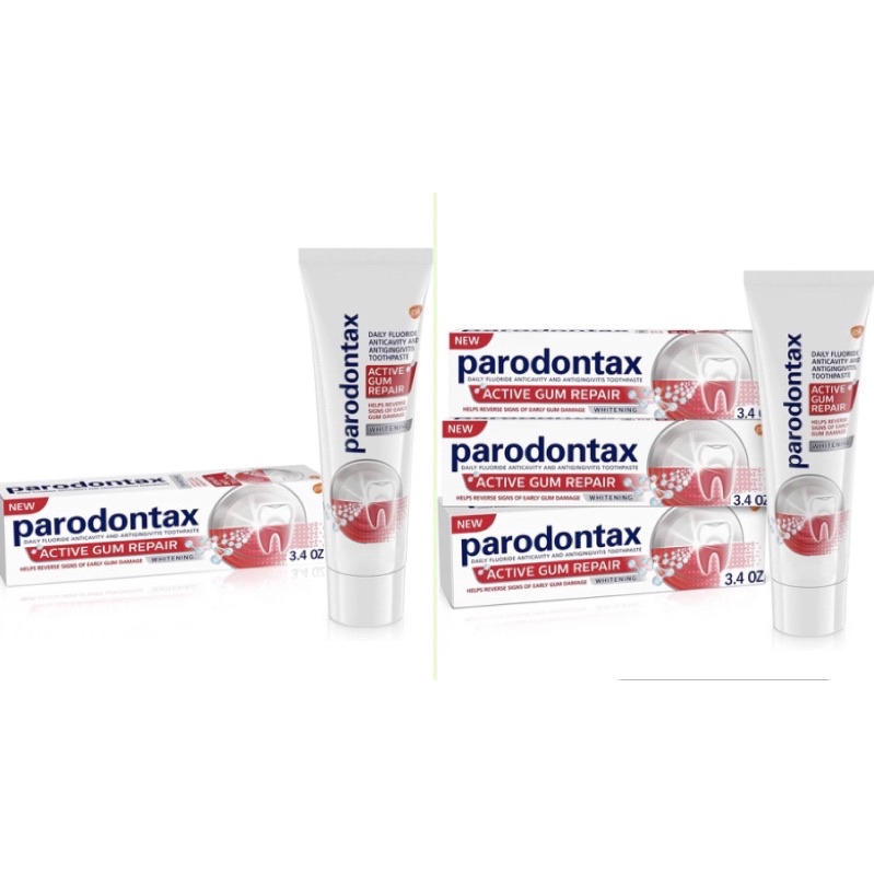 Parodontax Active Gum Repair Whitening Toothpaste for Bleeding Gums 3