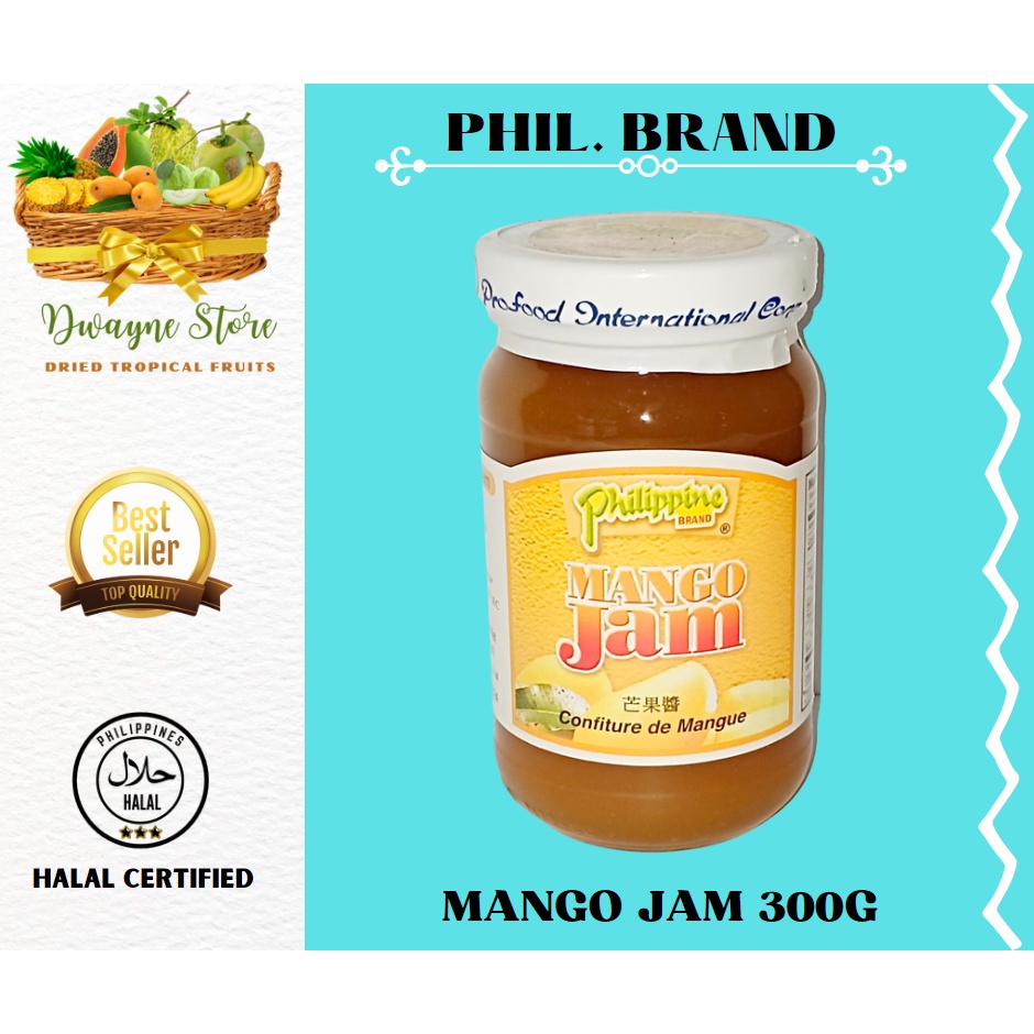 Mango Jam 300g , PHILIPPINE BRAND Shopee Philippines