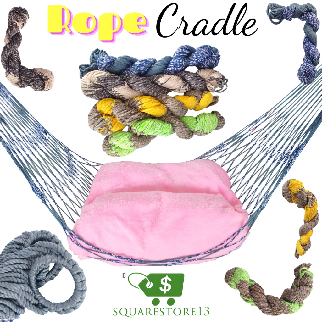 Rope Cradle/Hammock in Different Variations Shopee Philippines