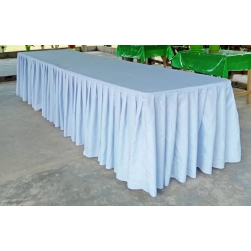 Buffet Table Cover with Pleats for Catering and other occasions