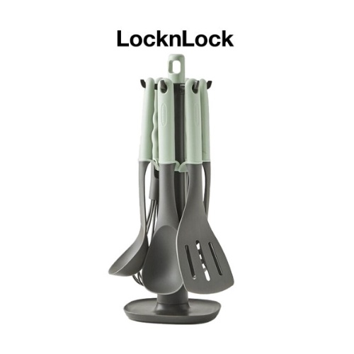 [Locknlock] New Support Kitchen Tool 6p Set with Stand / Kitchen Utensil Shopee Philippines