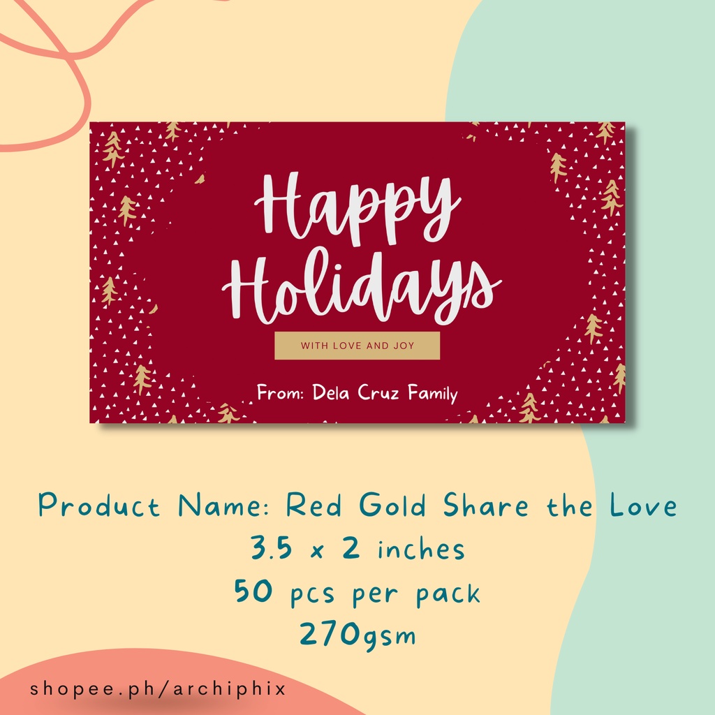 personalized-gift-cards-in-red-gold-share-the-love-shopee-philippines