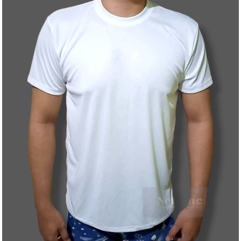 Plain Giveaway Shirts White KIANA/QUIANA FABRIC Ready for Printing ...