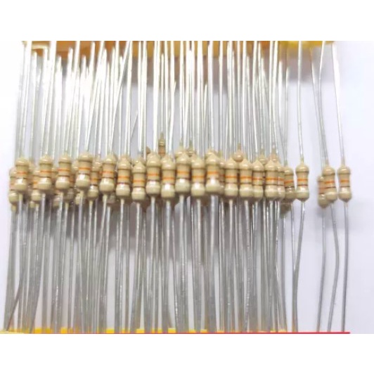 (Send Quickly) Resistor 1K Carbon Film Resistors 1/4w 5 Value 1K Ohms