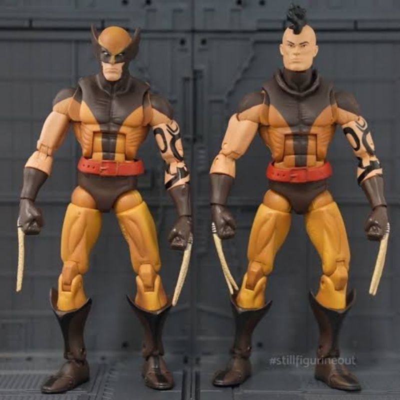 MARVEL LEGENDS DAKEN SON OF WOLVERINE DARK WOLVERINE UNMASKED AND ...