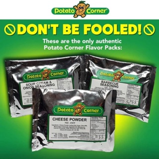 100% Authentic Potato Corner Powder | BBQ, Cheese, Sour & Cream