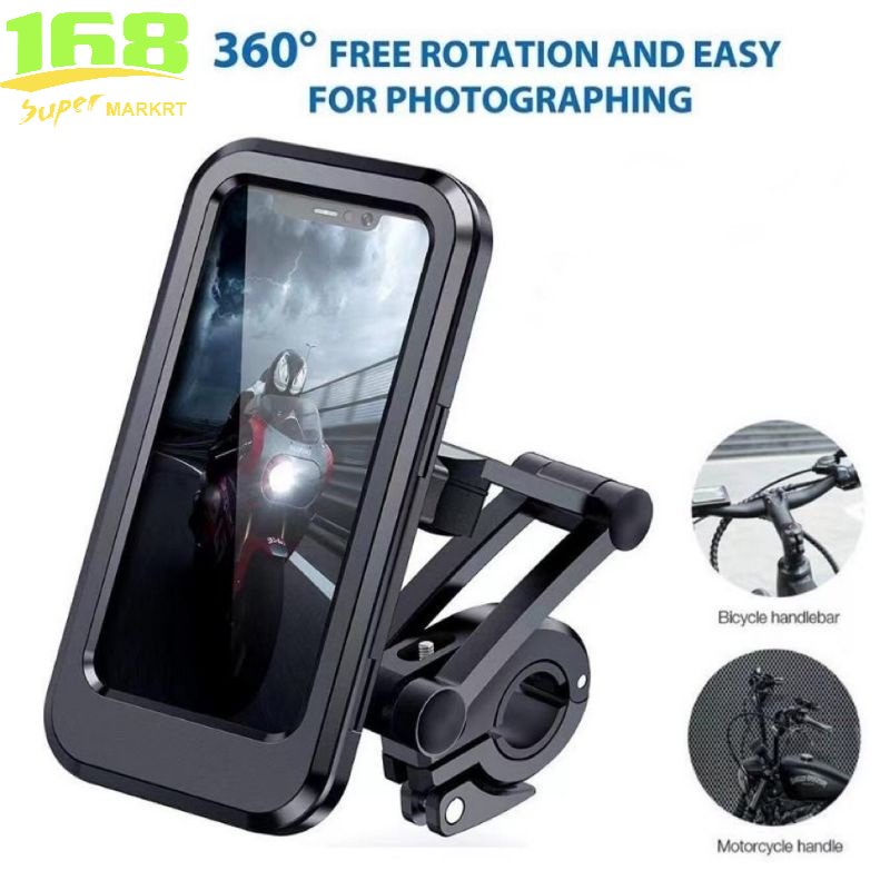 New motorcycle mobile phone holder can be adjusted up and down