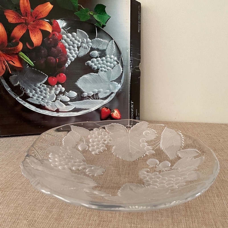 Soga Glass Fruit Platter Japan Surplus Shopee Philippines