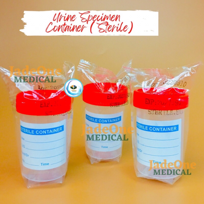 Urine Specimen Container (Sterile) Shopee Philippines