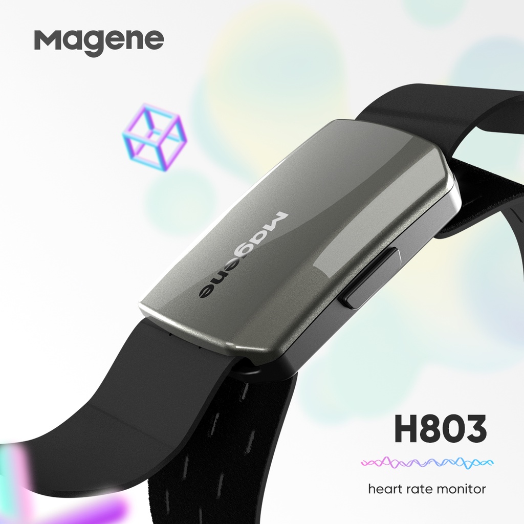 Magene Heart Rate Armband Monitor Dual Mode Bluetooth ANT H803 Sensor