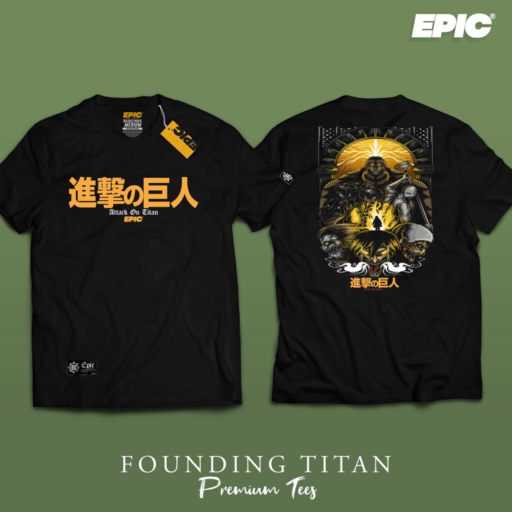 Premium - Founding Titan - Aot - Attack On Titan - Anime - (100% Hybrid 