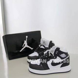 COD new Nike Air Jordan 1 for kids shoes high cut for kids shoes leather sports shoes for kids #523 #3