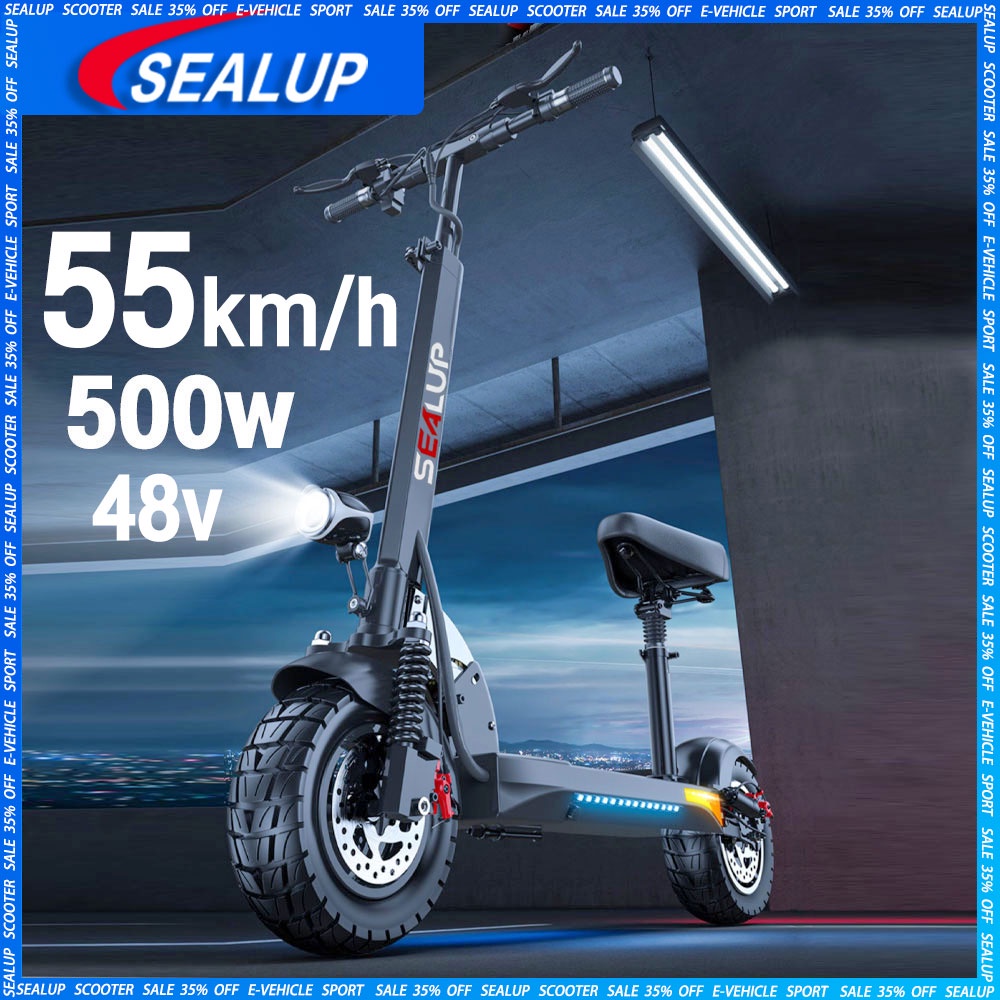 SEALUP Q7Q8Q13 Foldable EScooter 55KM/H Waterproof IP54 Lithium Battery 40150km Electric