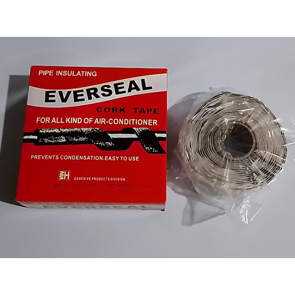 Everseal Cork Tape Pipe Insulation Tape Car Aircon Parts Shopee