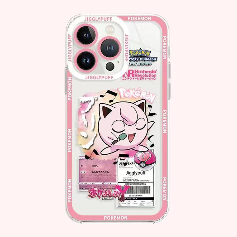 Cartoon Pokemon Jigglypuff/Snorlax/Lucario/Greninja Phone Case For ...