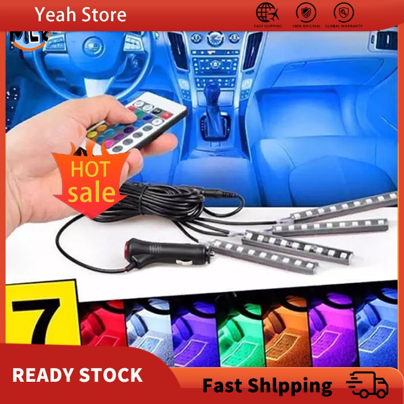 Automobile Atmosphere Lamp L12 Car Interior Atmosphere Lights 12SMD DC