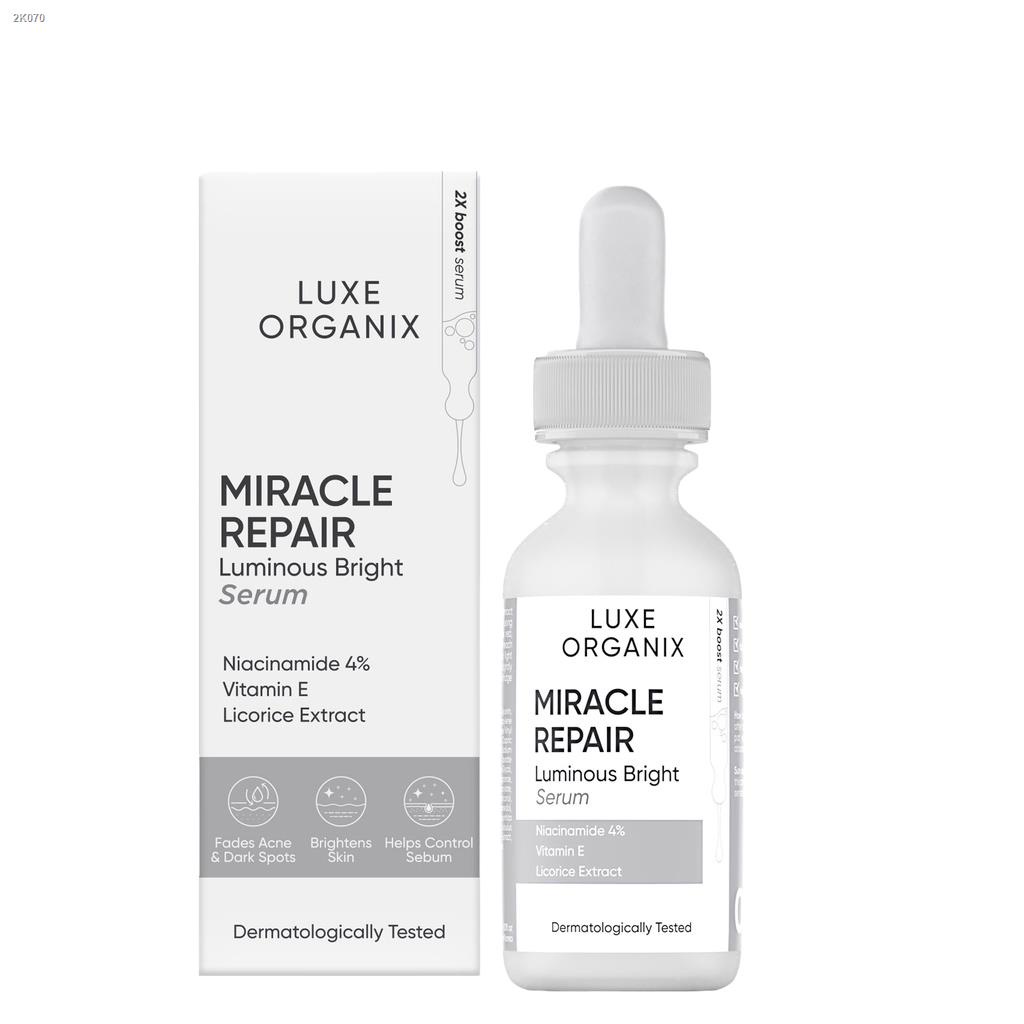 Motorcycles LUXE ORGANIX Miracle Repair Luminous Bright Serum 30ml