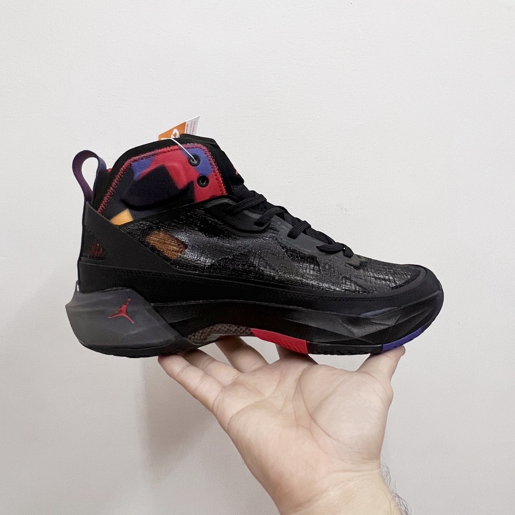 UA Highcut Basketball Shoes Air Jordan 37 Sport Rubber Sneakers for Men