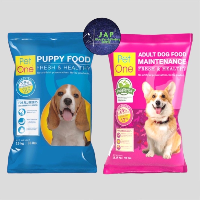 Pet One Dog Food for Puppy and Adult 1kg. Shopee Philippines