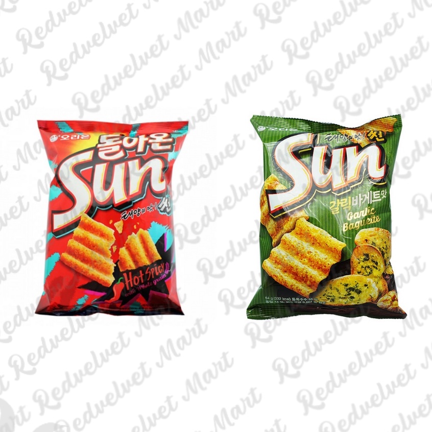 ORION SUN CHIP SPICY & SUN CHIP GARLIC BAGUETTE ( SUN CHIP NACHO SNACK