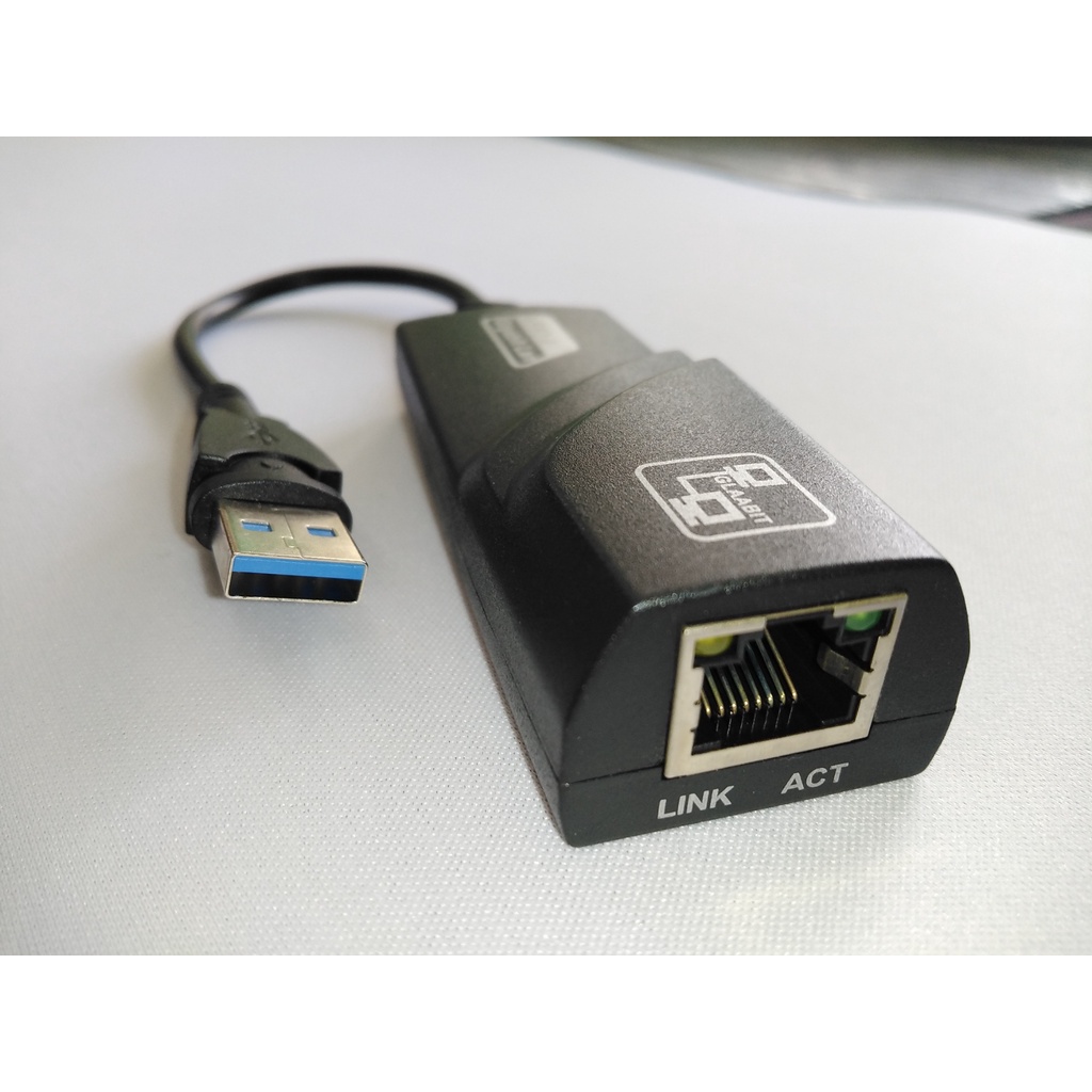 Usb 3 0 To Lan Usb To Lan 10 100 1000 Mbps Gigabit Ethernet Adapter Shopee Philippines