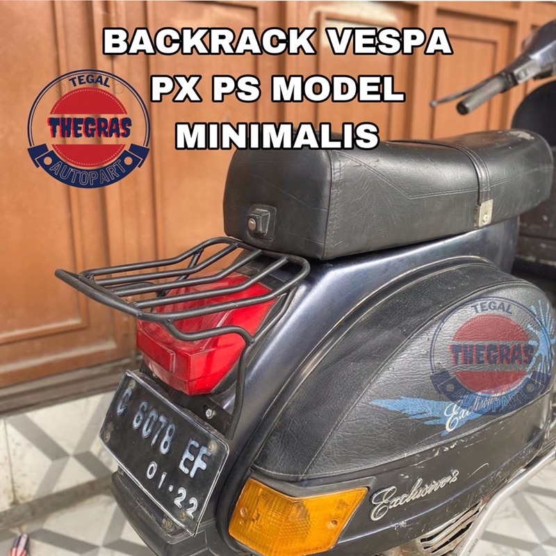 Backrack Vespa Backrack Vespa Px Rear Rack Vespa Backrak Vespa Ps Rear Rack Vespa Px Backrack