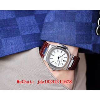 P.atek P.hilippe Elegant Sports Series 5711/1A Nautilus 40mm Fashion Men's Mechanical Watch #9