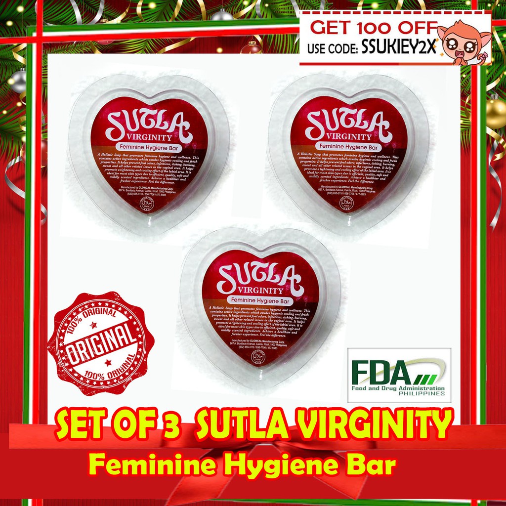 beuty vault rejuvenating set original SET OF 3 ORIGINAL SUTLA VIRGINITY SOAP FDA APPROVED!