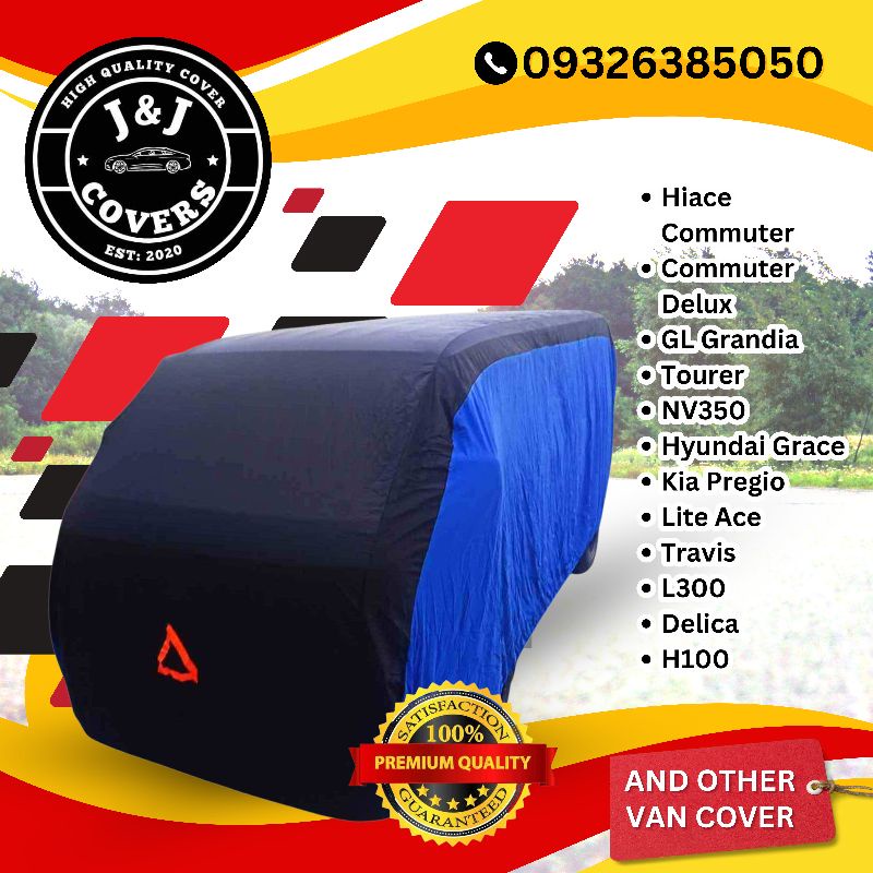 VAN CAR COVER (Hiace, Commuter Delux, GL Grandia, Tourer, Liteace
