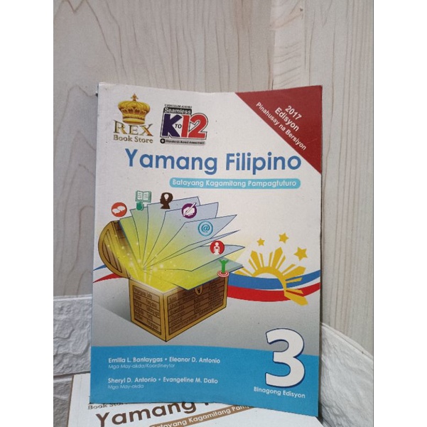 YAMANG FILIPINO 2017 EDITION BATAYANG KAGAMITANG PAMPAGTUTURO GRADE 2-3 AVAILABLE