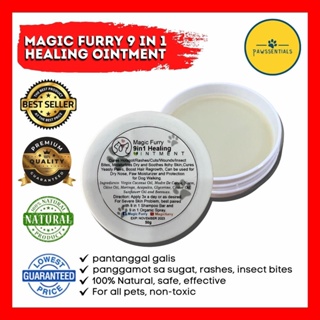 ⊕✧MAGIC FURRY 9 in 1 Healing Ointment w/ Madre de Cacao plus 8 Organic Ingredients (w/ Sunflower Oil