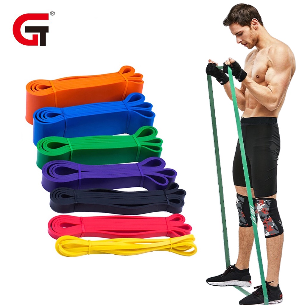 Pull Up Resistance Bands Exercise Band Elastic Strap For Gym Fitness Workout Equipment Shopee