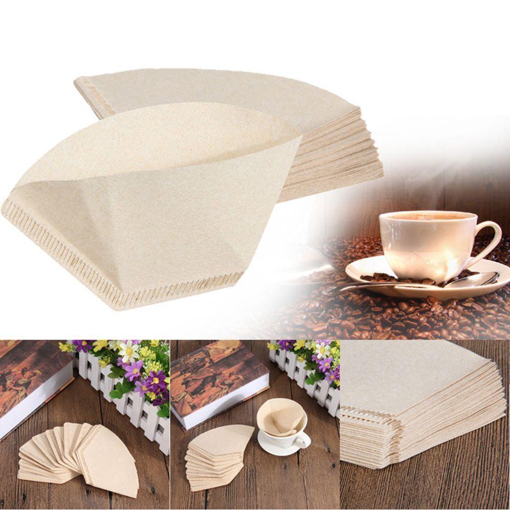 【Hot sale】Malcolm Folded Coffee Filter Paper Price Hand-Poured Paper Coffee Filter Hand Drip 40Pcs K